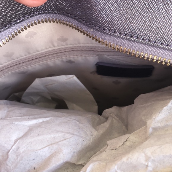 🎊🎉HOST PICK🎉🎊 NWT Stunning Glittery Kate Spade ♠️ Lilac Frost Purse 👛 - Picture 9 of 17